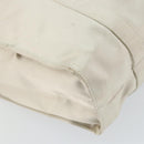 PRADA Hand Bag Satin White Auth bs31836-9