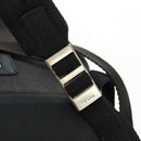 PRADA Backpack Nylon Black Silver Auth bs31838-9
