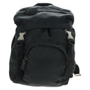 PRADA Rucksack Nylon Schwarz Silber Auth bs31838-13