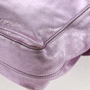 VALENTINO Hand Bag Leather Pink Gold Auth bs31839-17