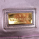VALENTINO Hand Bag Leather Pink Gold Auth bs31839-18