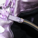 VALENTINO Hand Bag Leather Pink Gold Auth bs31839-23