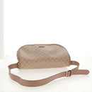 GUCCI GG Supreme Shoulder Bag PVC Pink Gold 201732 Auth bs31845-10