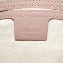 GUCCI GG Supreme Shoulder Bag PVC Pink Gold 201732 Auth bs31845-22