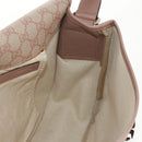 GUCCI GG Supreme Shoulder Bag PVC Pink Gold 201732 Auth bs31845-24