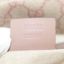 GUCCI GG Supreme Shoulder Bag PVC Pink Gold 201732 Auth bs31845-27