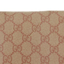 GUCCI GG Supreme Shoulder Bag PVC Pink Gold 201732 Auth bs31845-3