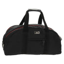 GUCCI Boston Bag Nylon Black Silver 122324 Auth bs31848-1
