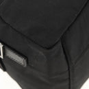 GUCCI Boston Bag Nylon Black Silver 122324 Auth bs31848-11
