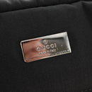 GUCCI Boston Bag Nylon Black Silver 122324 Auth bs31848-15