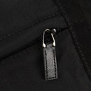 GUCCI Boston Bag Nylon Black Silver 122324 Auth bs31848-16