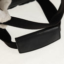 GUCCI Boston Bag Nylon Black Silver 122324 Auth bs31848-7
