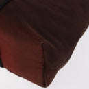 HERMES Toroca Horizontal PM Hand Bag Canvas Brown Auth bs31853-13