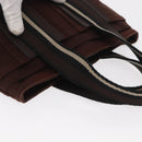 HERMES Toroca Horizontal PM Hand Bag Canvas Brown Auth bs31853-6