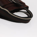 HERMES Toroca Horizontal PM Hand Bag Canvas Brown Auth bs31853-7