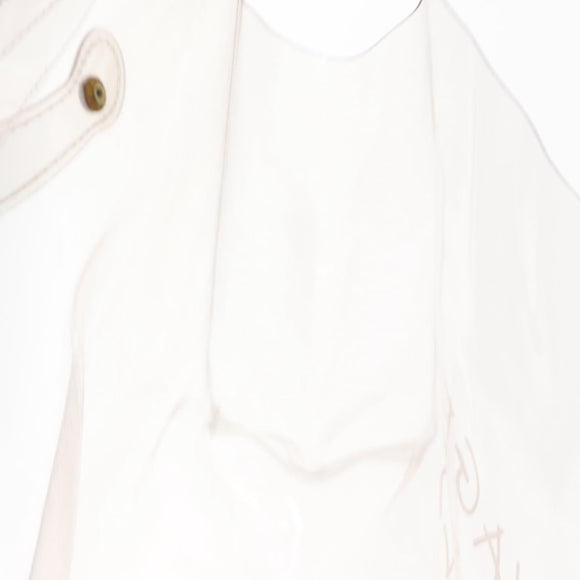 HERMES Vinyl Kelly Hand Bag Vinyl Clear Auth bs31854