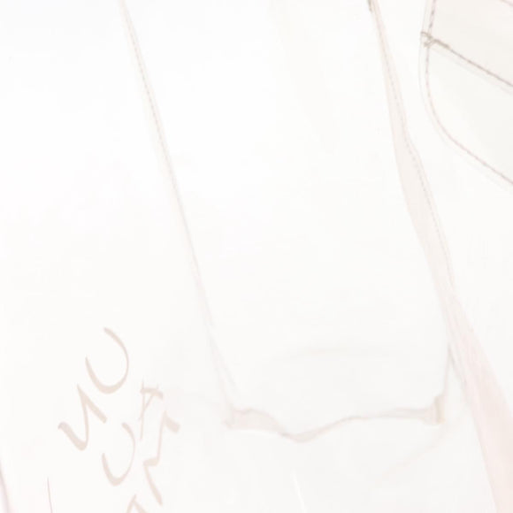 HERMES Vinyl Kelly Hand Bag Vinyl Clear Auth bs31854