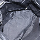 BURBERRY Nova Check Blue Label Shoulder Bag Nylon Green Silver Auth bs31857-15