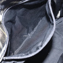 BURBERRY Nova Check Blue Label Shoulder Bag Nylon Green Silver Auth bs31857-19