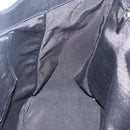 Salvatore Ferragamo Tote Bag Enamel Black Silver Auth bs31860-20