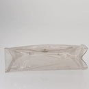 HERMES Vinyl Kelly Hand Bag Vinyl Clear Auth bs31863-9