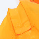 HERMES Vinyl Kelly Hand Bag Vinyl Orange Auth bs31864-19