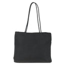 PRADA Tote Bag Nylon Black Silver Auth bs31866-2