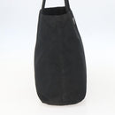 PRADA Tote Bag Nylon Black Silver Auth bs31866-3