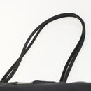 PRADA Tote Bag Nylon Black Silver Auth bs31866-8