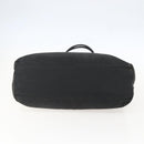 PRADA Tote Bag Nylon Black Silver Auth bs31866-5