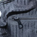 PRADA Chain Shoulder Bag Nylon Green Gold Auth bs31867-22