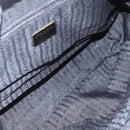 PRADA Chain Shoulder Bag Nylon Green Gold Auth bs31867-11