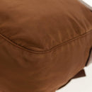 PRADA Shoulder Bag Nylon Brown Silver Auth bs31870-18