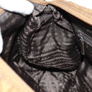 PRADA Shoulder Bag Nylon Brown Silver Auth bs31870-29