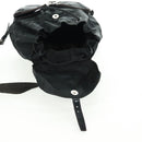 PRADA Backpack Nylon Green Silver Auth bs31871-23