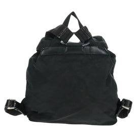 PRADA Backpack Nylon Green Silver Auth bs31871 - 0