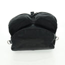 PRADA Backpack Nylon Black Silver Auth bs31873-6