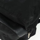 PRADA Backpack Nylon Black Silver Auth bs31873-18