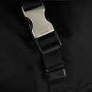 PRADA Backpack Nylon Black Silver Auth bs31873-24