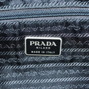 PRADA Backpack Nylon Black Silver Auth bs31873-27