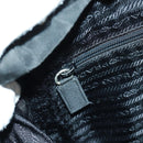 PRADA Backpack Nylon Black Silver Auth bs31873-30