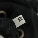 PRADA Backpack Nylon Black Silver Auth bs31873-12