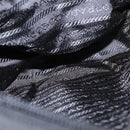 PRADA Shoulder Bag Nylon Leather Black Silver Auth bs31874-11