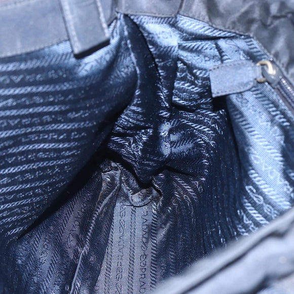 PRADA Shoulder Bag Nylon Black Auth bs31877