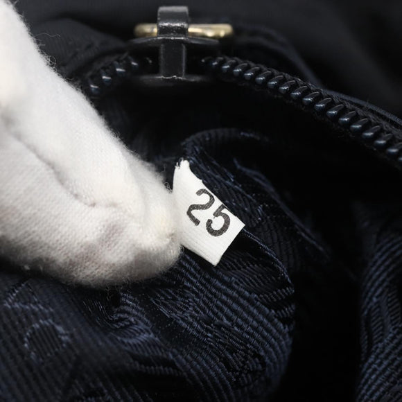 PRADA Shoulder Bag Nylon Black Auth bs31877