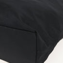 PRADA Tote Bag Nylon Black Silver Auth bs31878-10