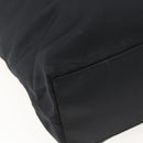 PRADA Tote Bag Nylon Black Silver Auth bs31878-13