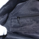 PRADA Tote Bag Nylon Black Silver Auth bs31878-17