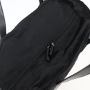 PRADA Tote Bag Nylon Black Silver Auth bs31878-6