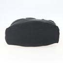 PRADA Tote Bag Nylon Black Silver Auth bs31878-9